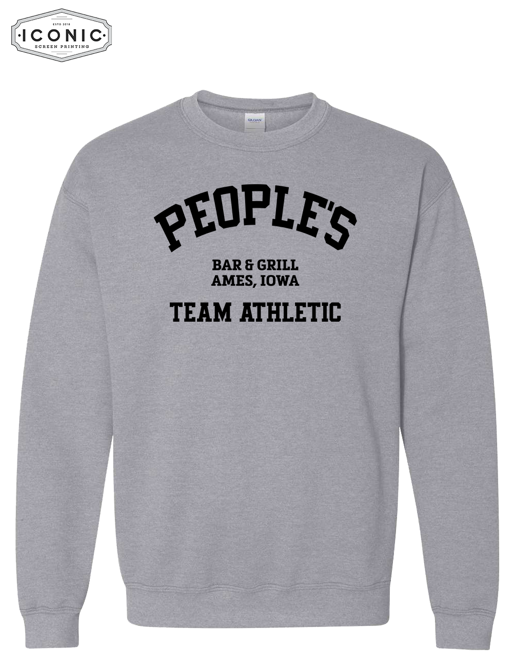 People's Team Athletic Heavy Blend Sweatshirt - Image 2