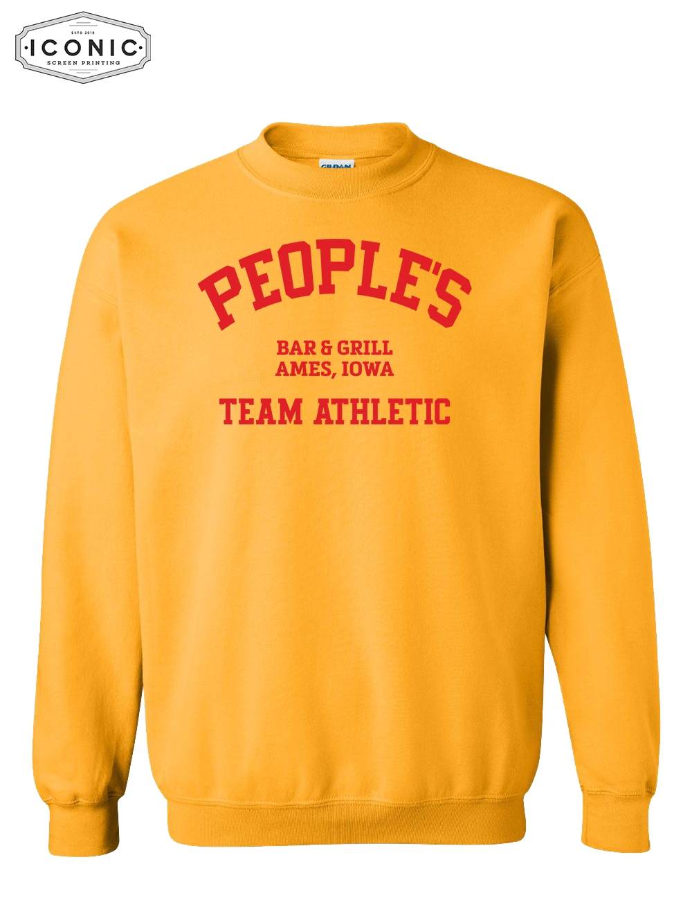 People's Team Athletic Heavy Blend Sweatshirt - Image 3