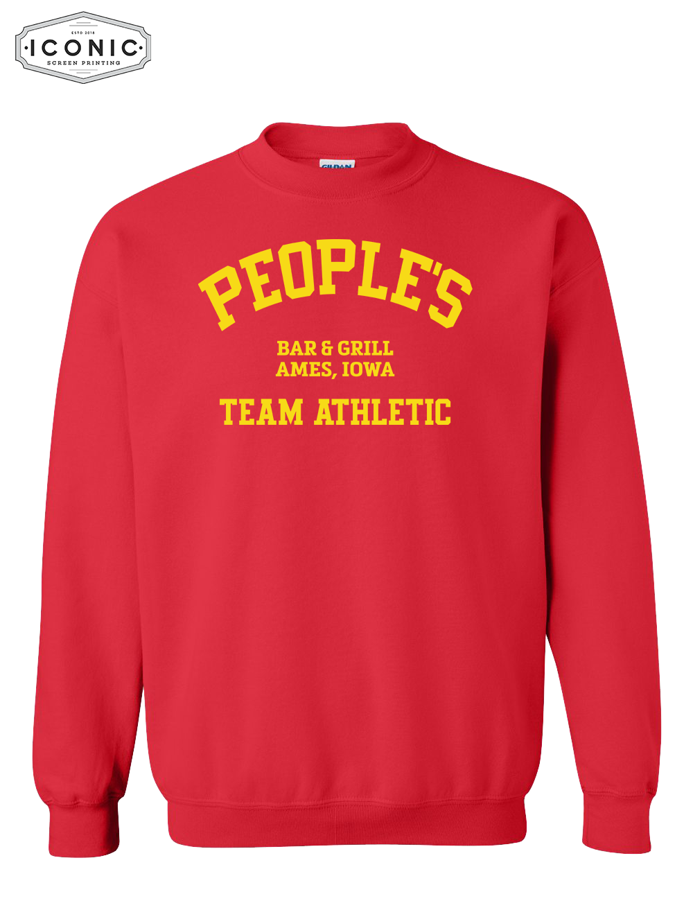 People's Team Athletic Heavy Blend Sweatshirt - Image 4