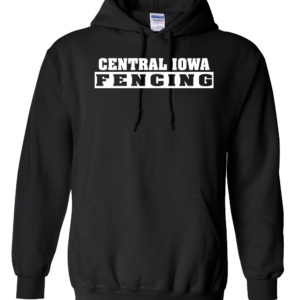 Central Iowa Fencing Hooded Sweatshirt