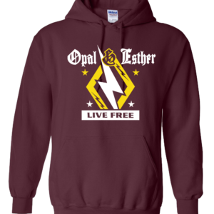 Opal & Esther Electric Heavy Blend Hooded Sweatshirt