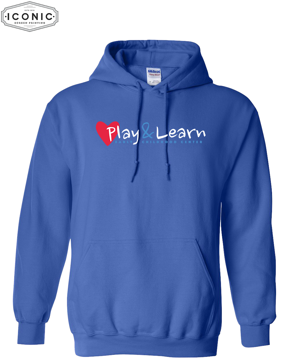 Play & Learn - Heavy Blend Hooded Sweatshirt - Image 2