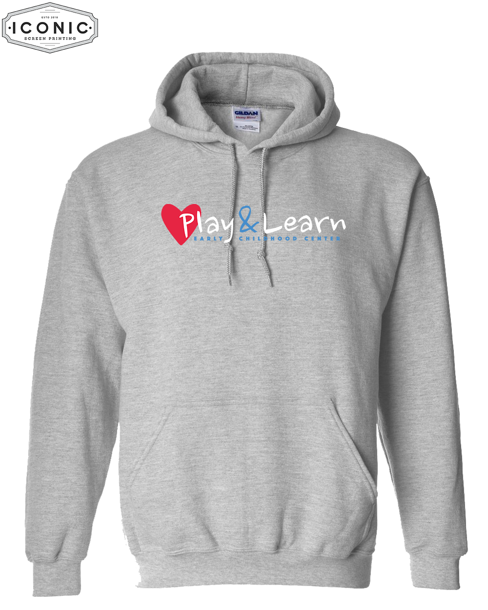 Play & Learn - Heavy Blend Hooded Sweatshirt - Image 3