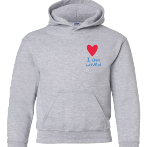 I Am Loved P&L - Heavy Blend Youth Hooded Sweatshirt