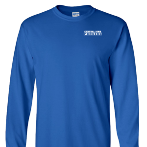 Central Iowa Fencing Long Sleeve Left Chest Print