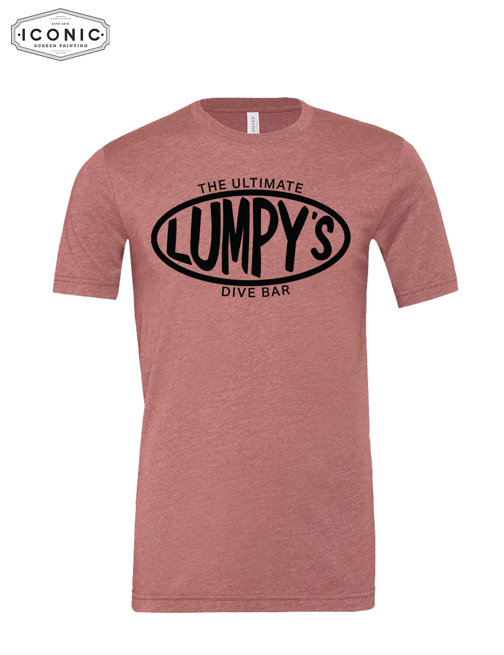 LUMPY'S Dive Bar Unisex CVC Jersey Tee - Image 2