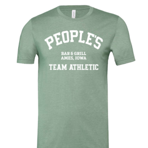 People's Team Athletic Unisex CVC Jersey Tee
