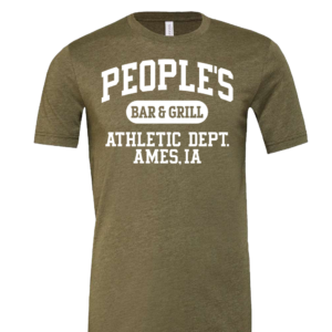 People's Athletic Dept. Unisex CVC Jersey Tee