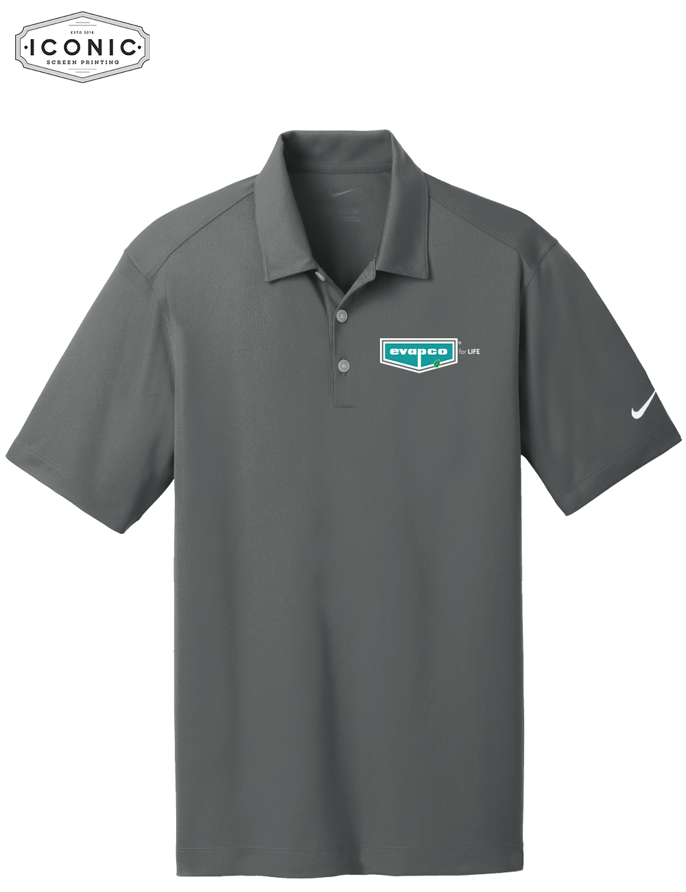 Mens Nike Dri-FIT Vertical Mesh Polo