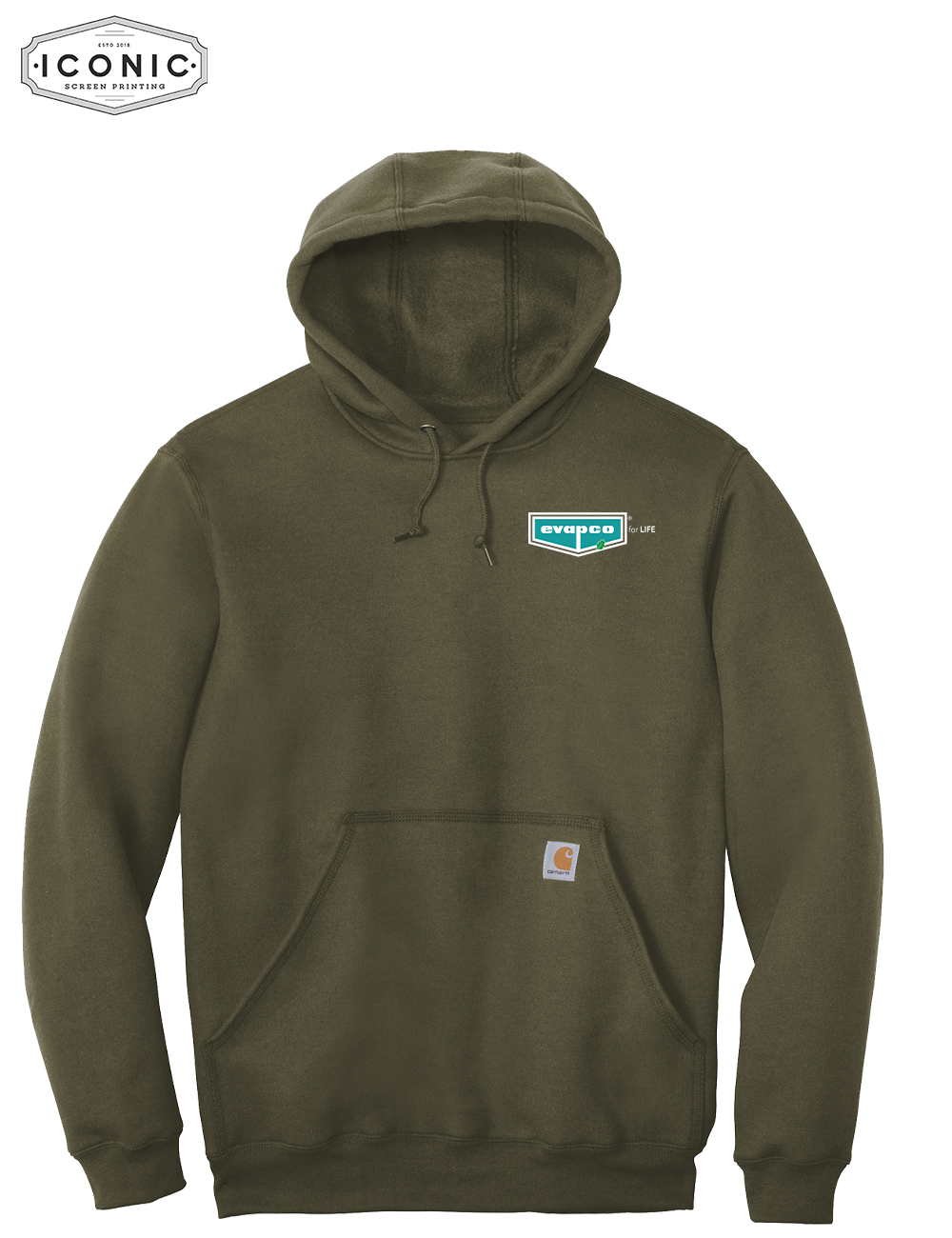 Carhartt Midweight Hooded Sweatshirt - Image 5