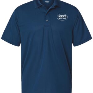 Joey's Auto Men's Saratoga Performance Mini Mesh Polo