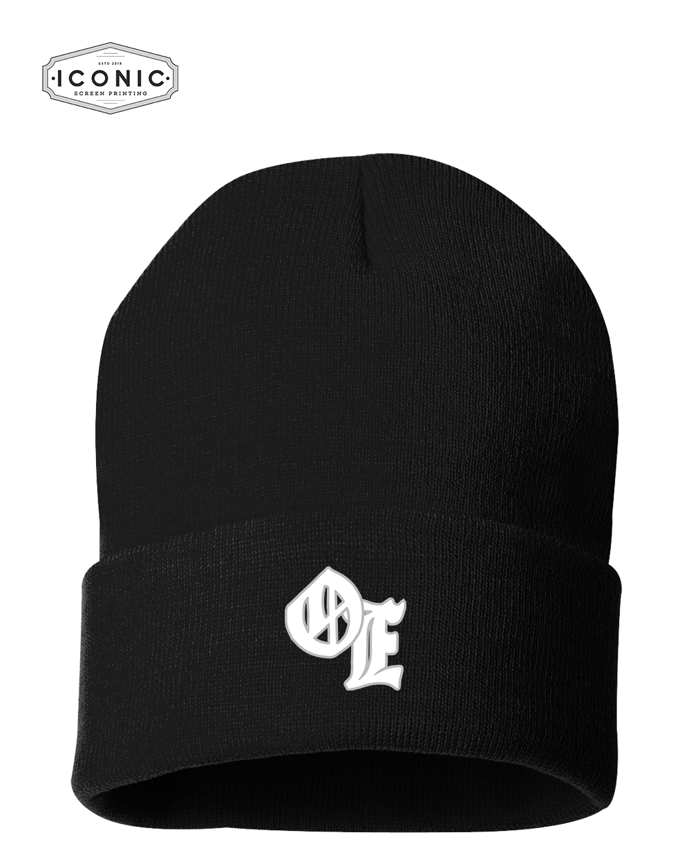 Opal & Esther - Sportsman Solid 12" Cuff Beanie - Image 3