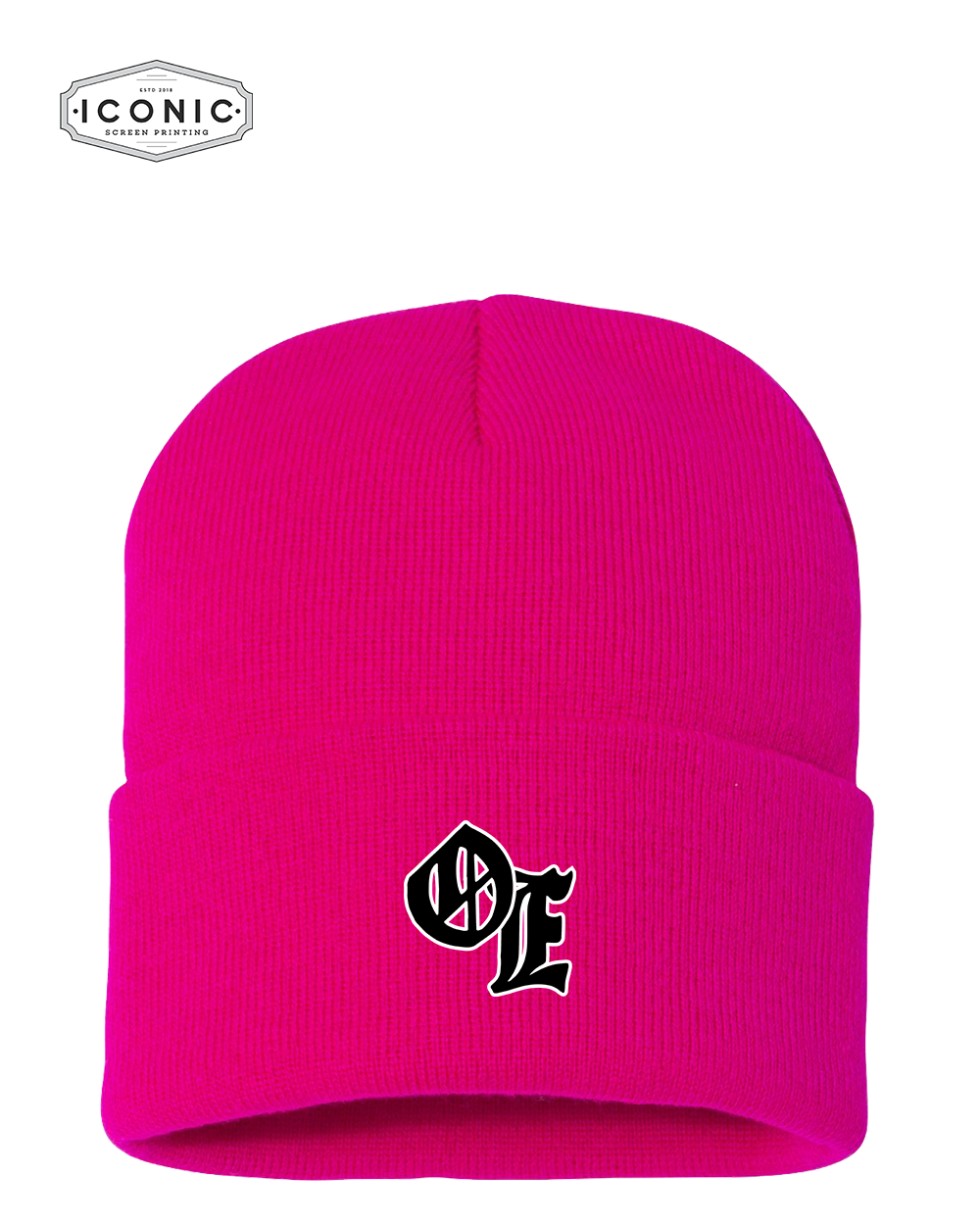 Opal & Esther - Sportsman Solid 12" Cuff Beanie