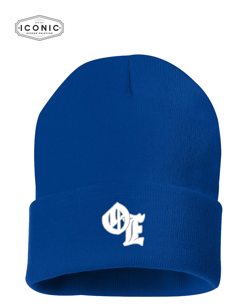 Opal & Esther - Sportsman Solid 12" Cuff Beanie - Image 2