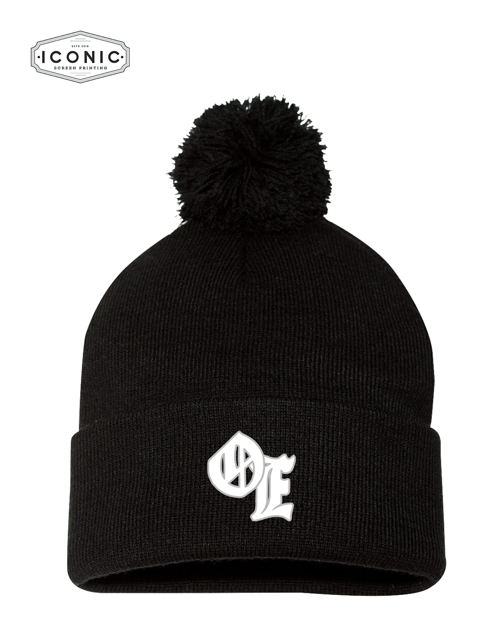 Opal & Esther - Sportsman Pom Pom 12" Knit Beanie - Image 2