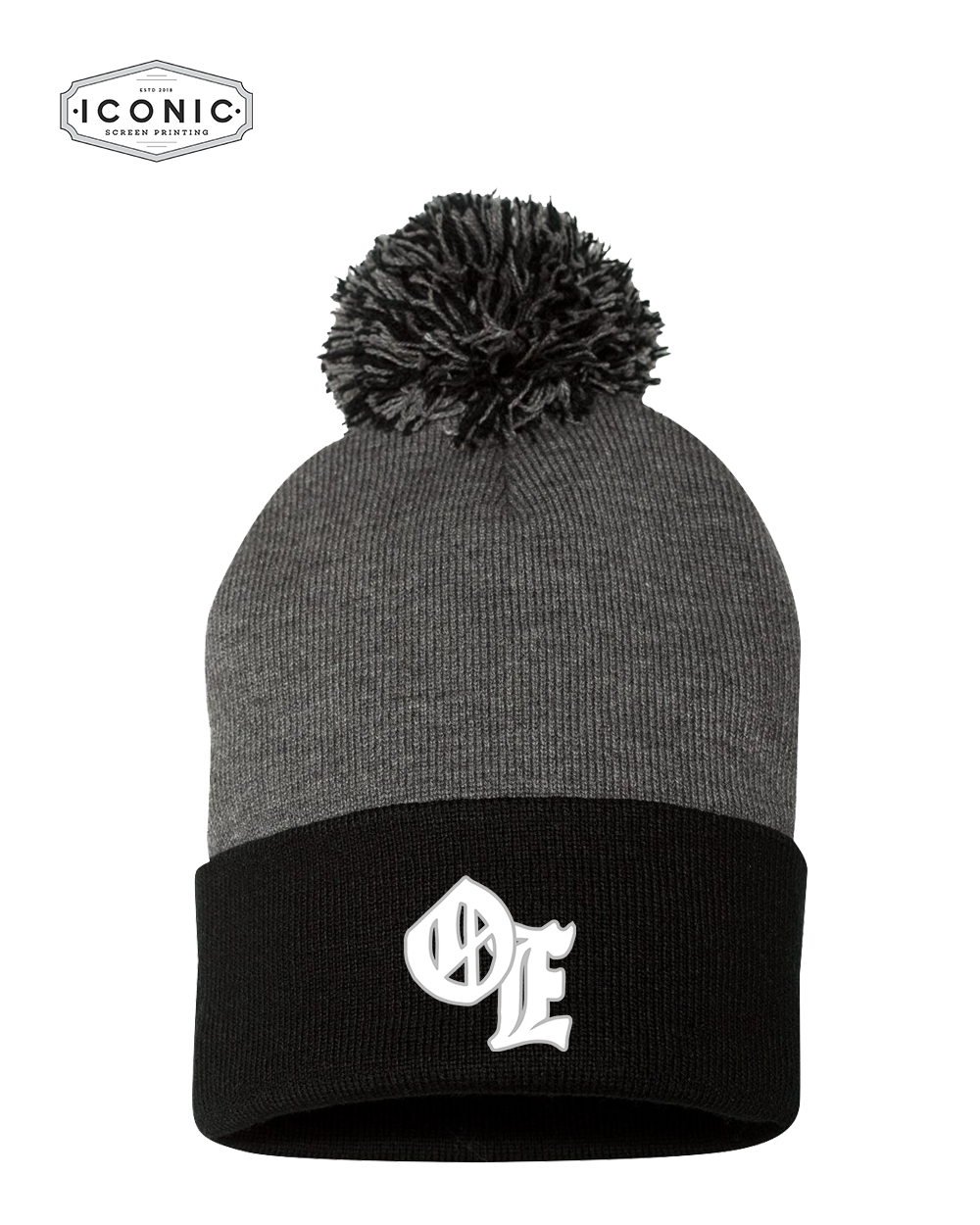 Opal & Esther - Sportsman Pom Pom 12" Knit Beanie - Image 3