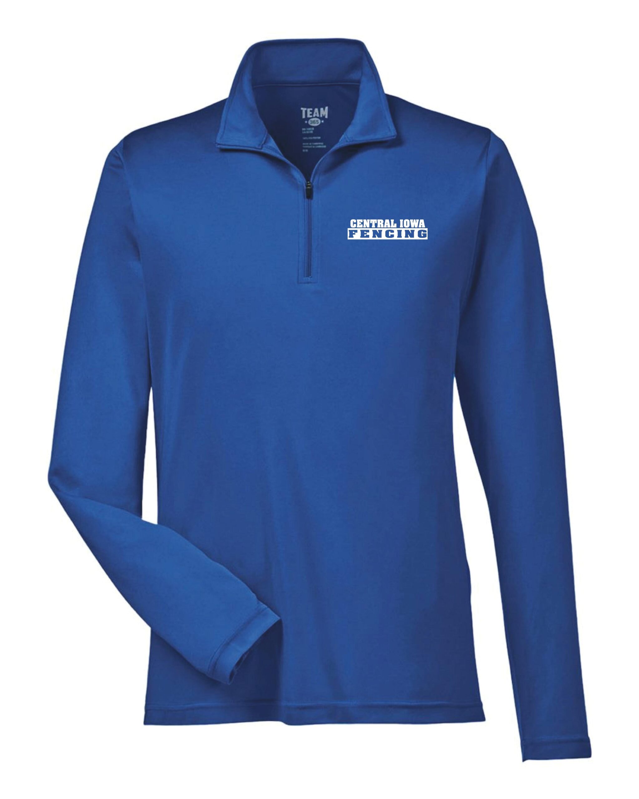 Central Iowa Fencing Men's Zone Performance Quarter-Zip Pullover