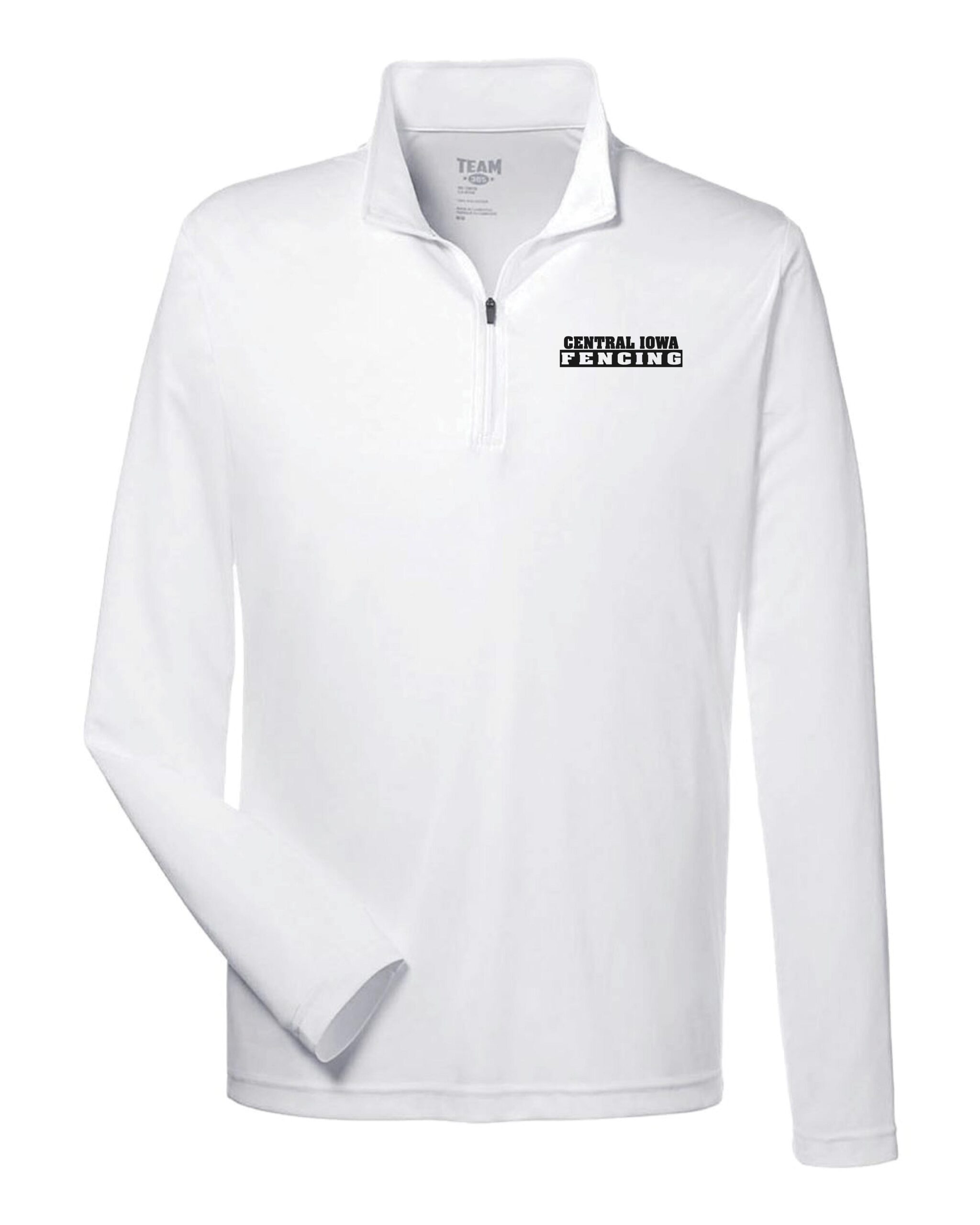 Central Iowa Fencing Men's Zone Performance Quarter-Zip Pullover - Image 2