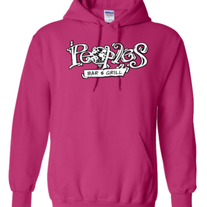 People's Bar & Grill Curly Hooded Sweatshirt