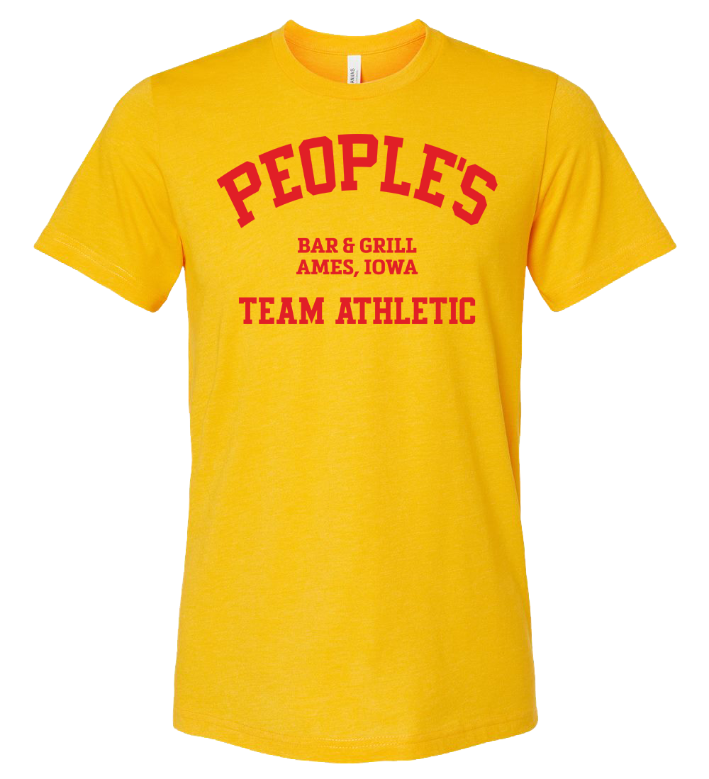 People's Team Athletic Jersey T-Shirt
