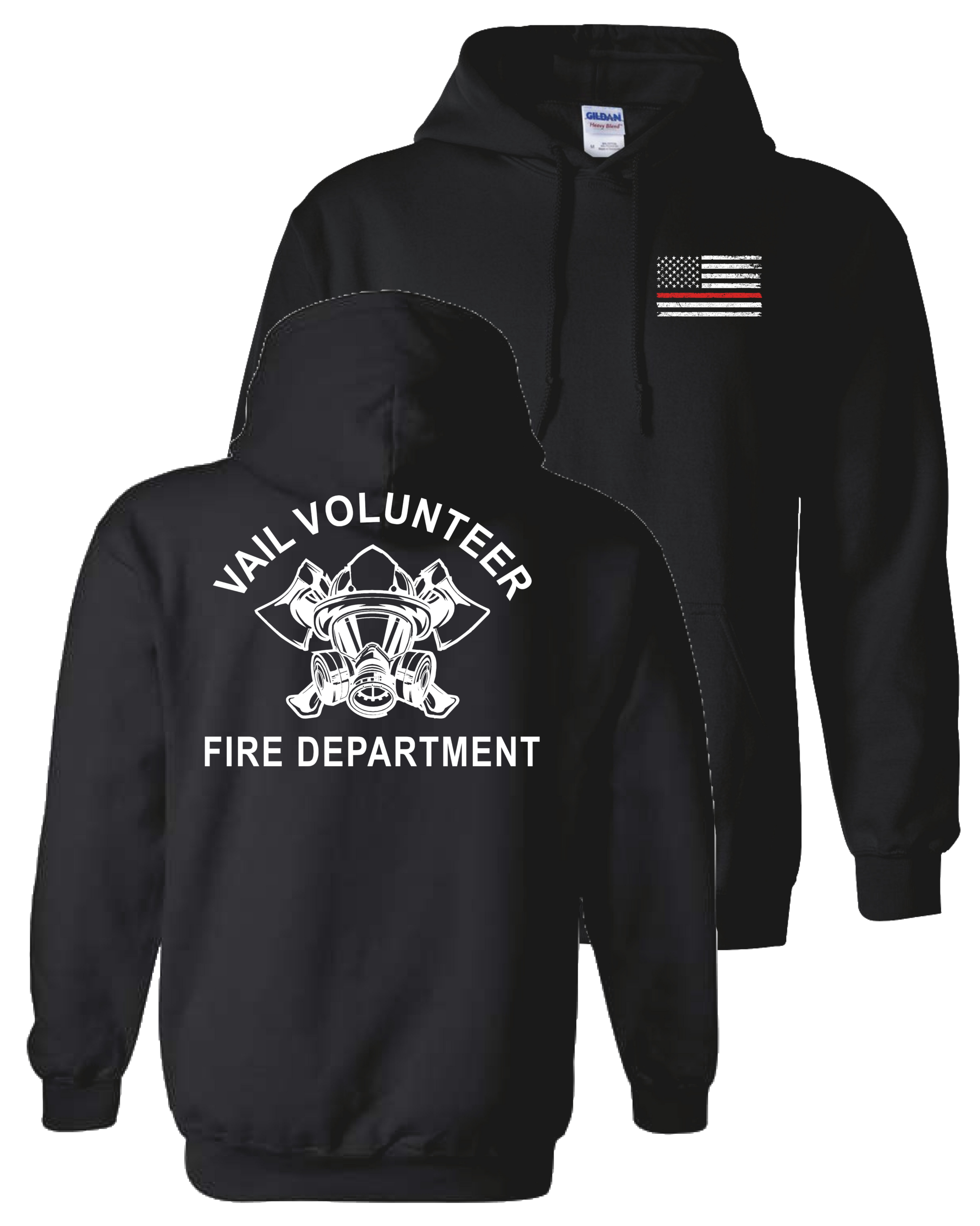 Vail Fire Hooded Sweatshirt