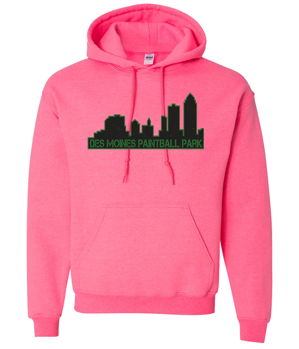 Des Moines Paintball Park HeavyBlend Hooded Sweatshirt - Image 4