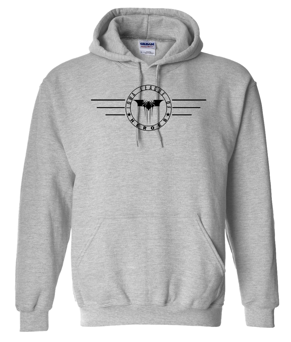 Iowa League of Heroes Heavy Blend™ Hooded Sweatshirt - Image 3