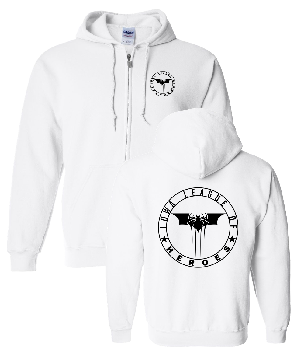 Iowa League of Heroes Heavy Blend™ Full-Zip Hooded Sweatshirt - Image 5