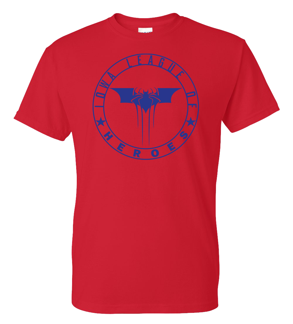 Iowa League of Heroes DryBlend® T-Shirt - Image 3