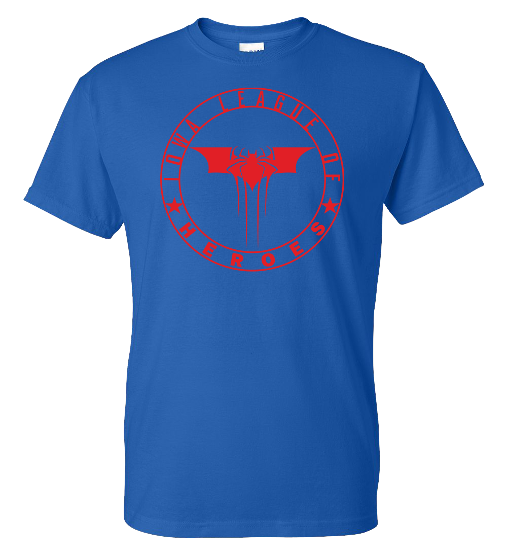 Iowa League of Heroes DryBlend® T-Shirt - Image 4