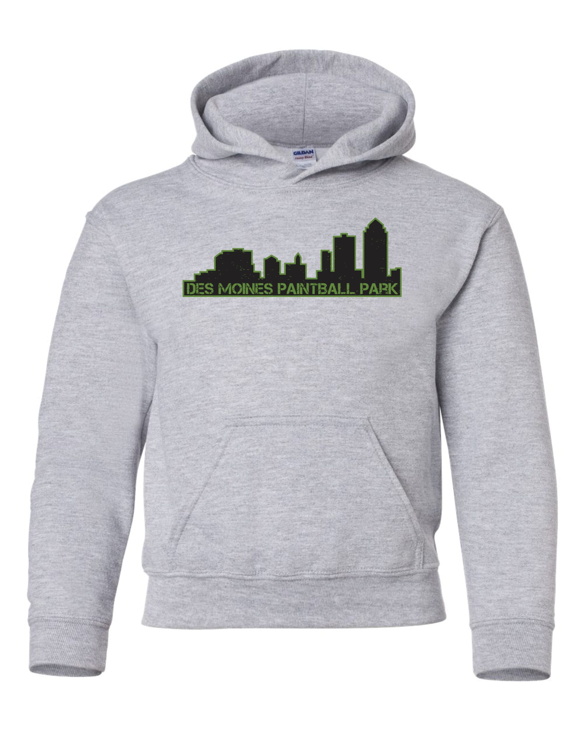 Des Moines Paintball Park Youth Heavy Blend™ Hooded Sweatshirt