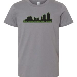 Des Moines Paintball Park Youth Jersey T-Shirt