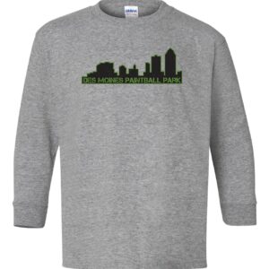 Des Moines Paintball Park Youth Cotton Long Sleeve
