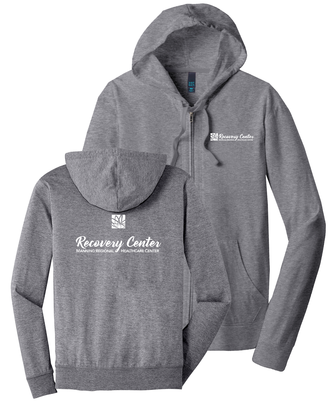 Manning Regional Healthcare Jersey Full-Zip Hoodie - Image 2