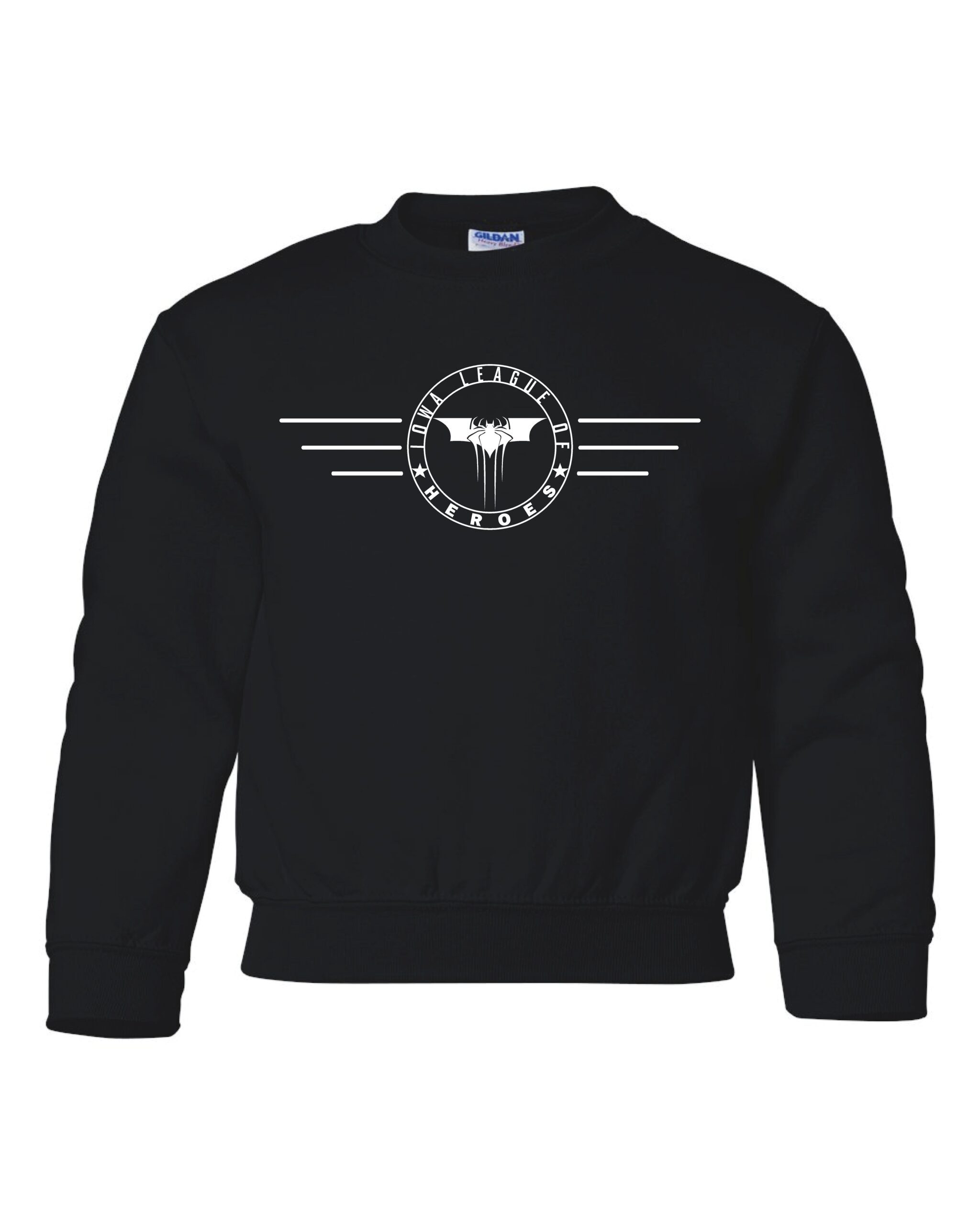 Iowa League of Heroes Heavy Blend™ Crewneck Sweatshirt - Image 2