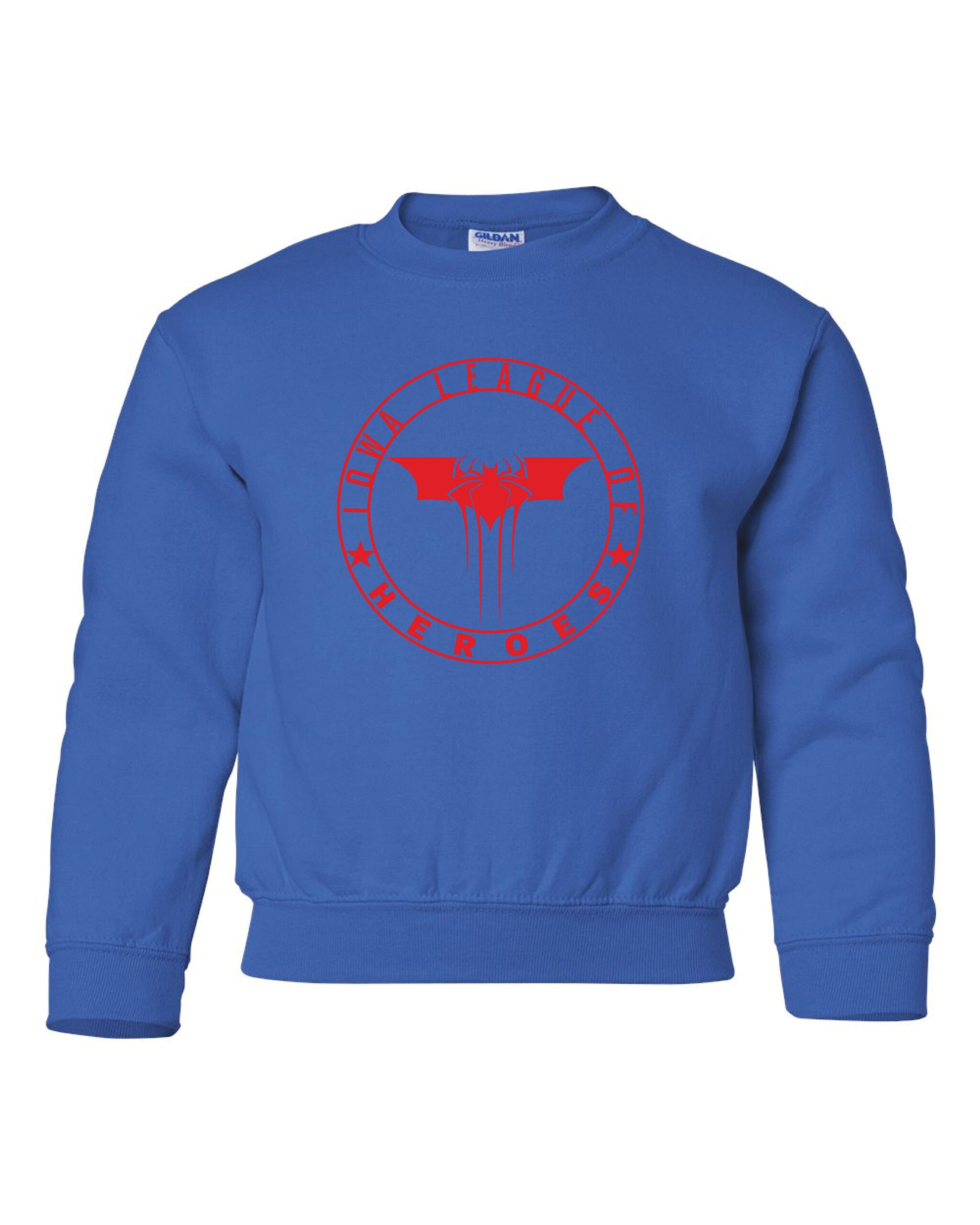 Iowa League of Heroes Heavy Blend™ Crewneck Sweatshirt - Image 4