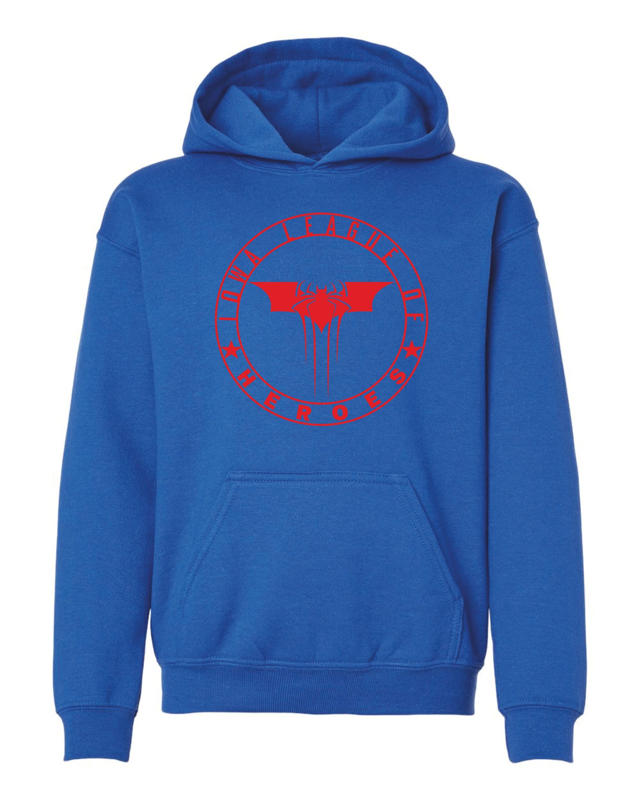 Iowa League of Heroes Youth Heavy Blend™ Hooded Sweatshirt - Image 4