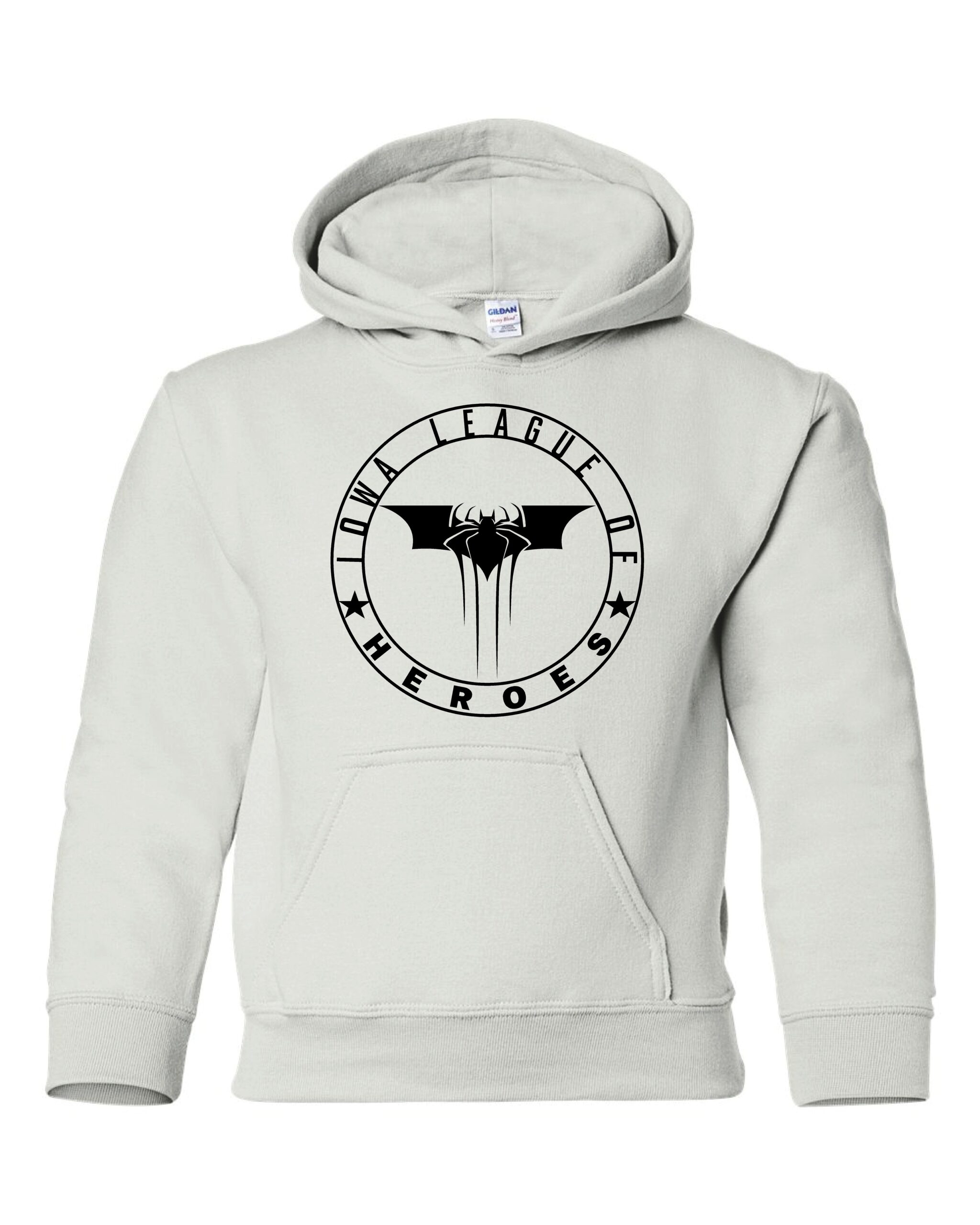 Iowa League of Heroes Youth Heavy Blend™ Hooded Sweatshirt - Image 5