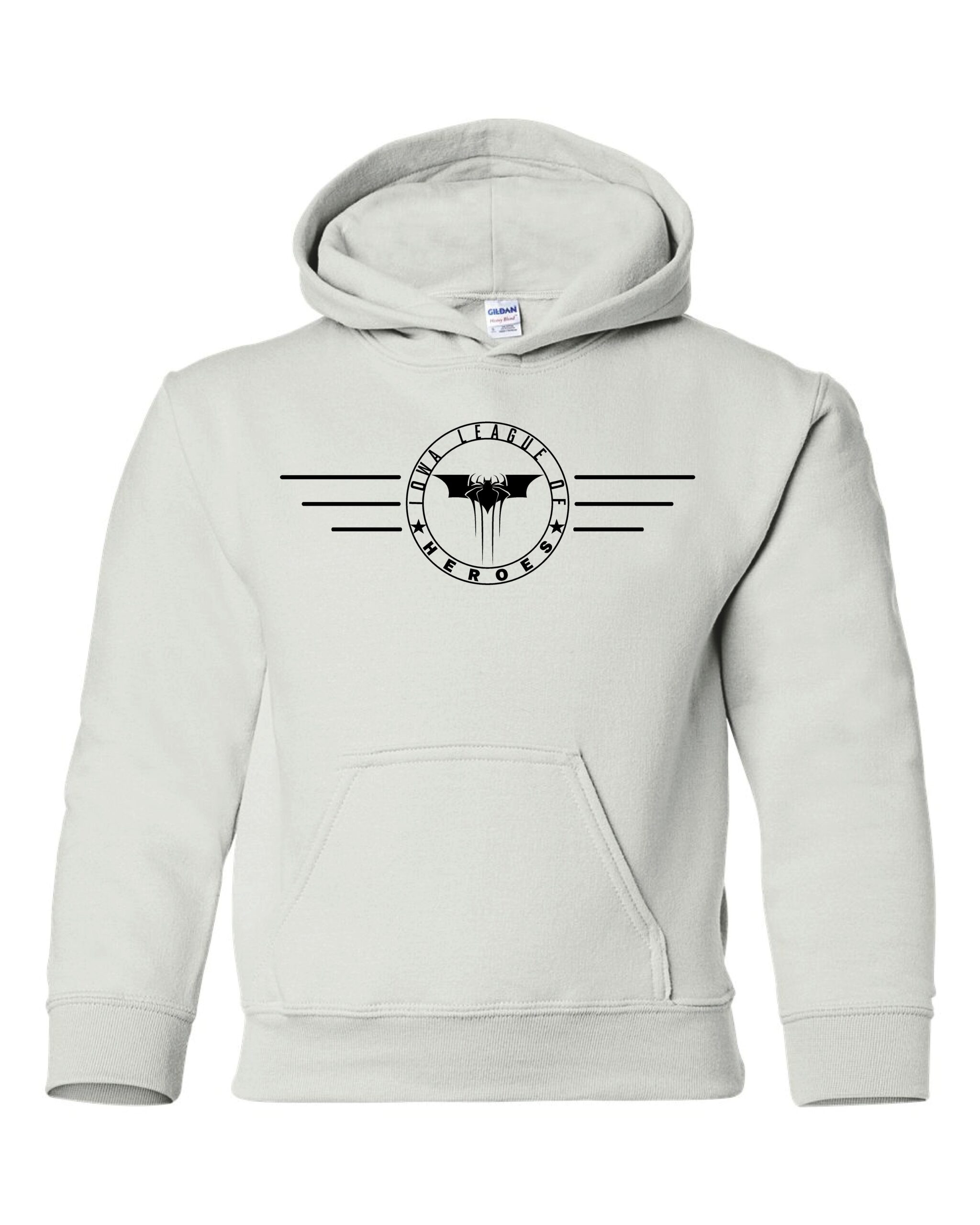 Iowa League of Heroes Youth Heavy Blend™ Hooded Sweatshirt - Image 4