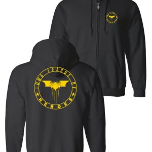 Iowa League of Heroes Badge Full-Zip Hooded Sweatshirt
