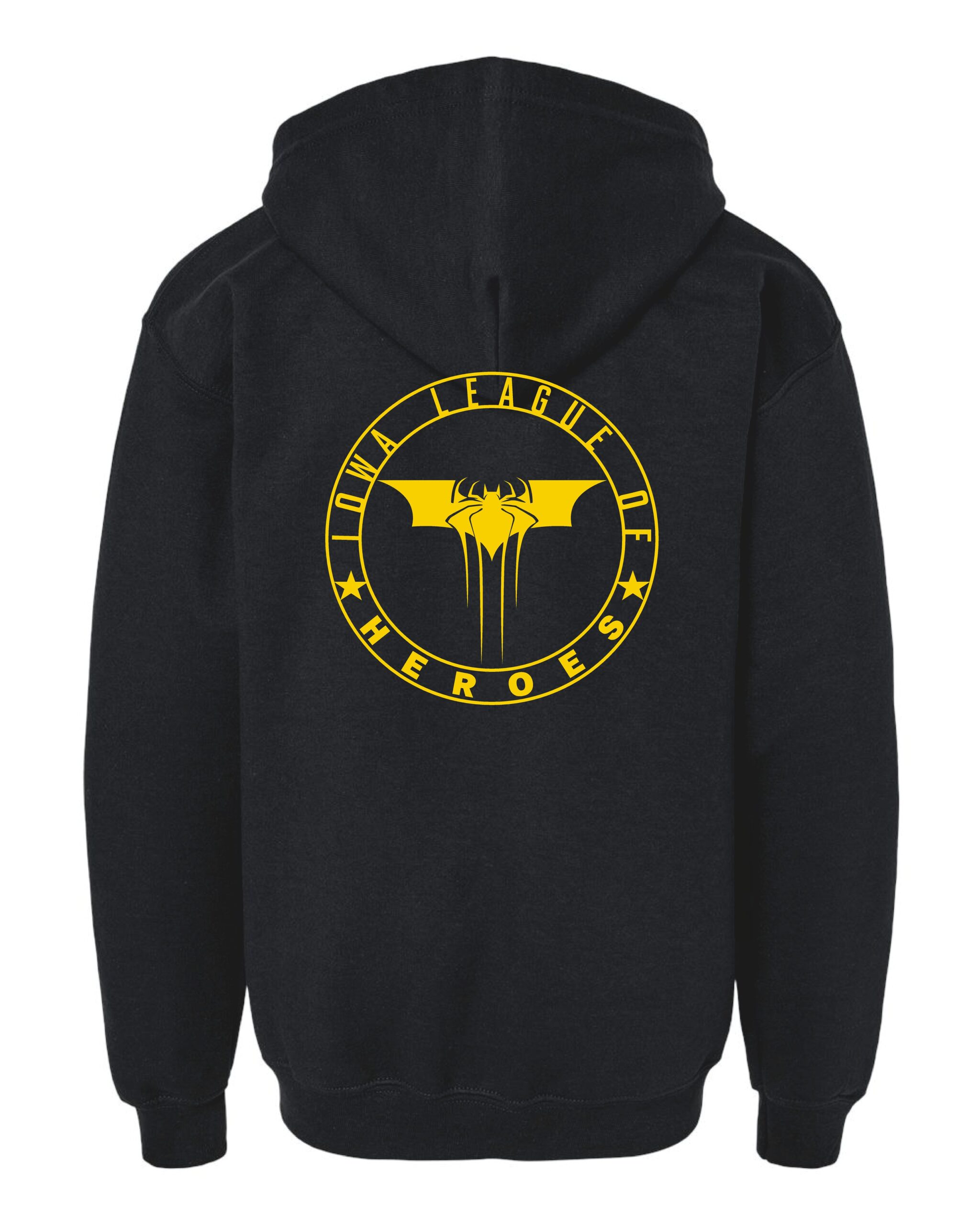 Iowa League of Heroes Youth Heavy Blend™ Full-Zip Hooded Sweatshirt - Image 2