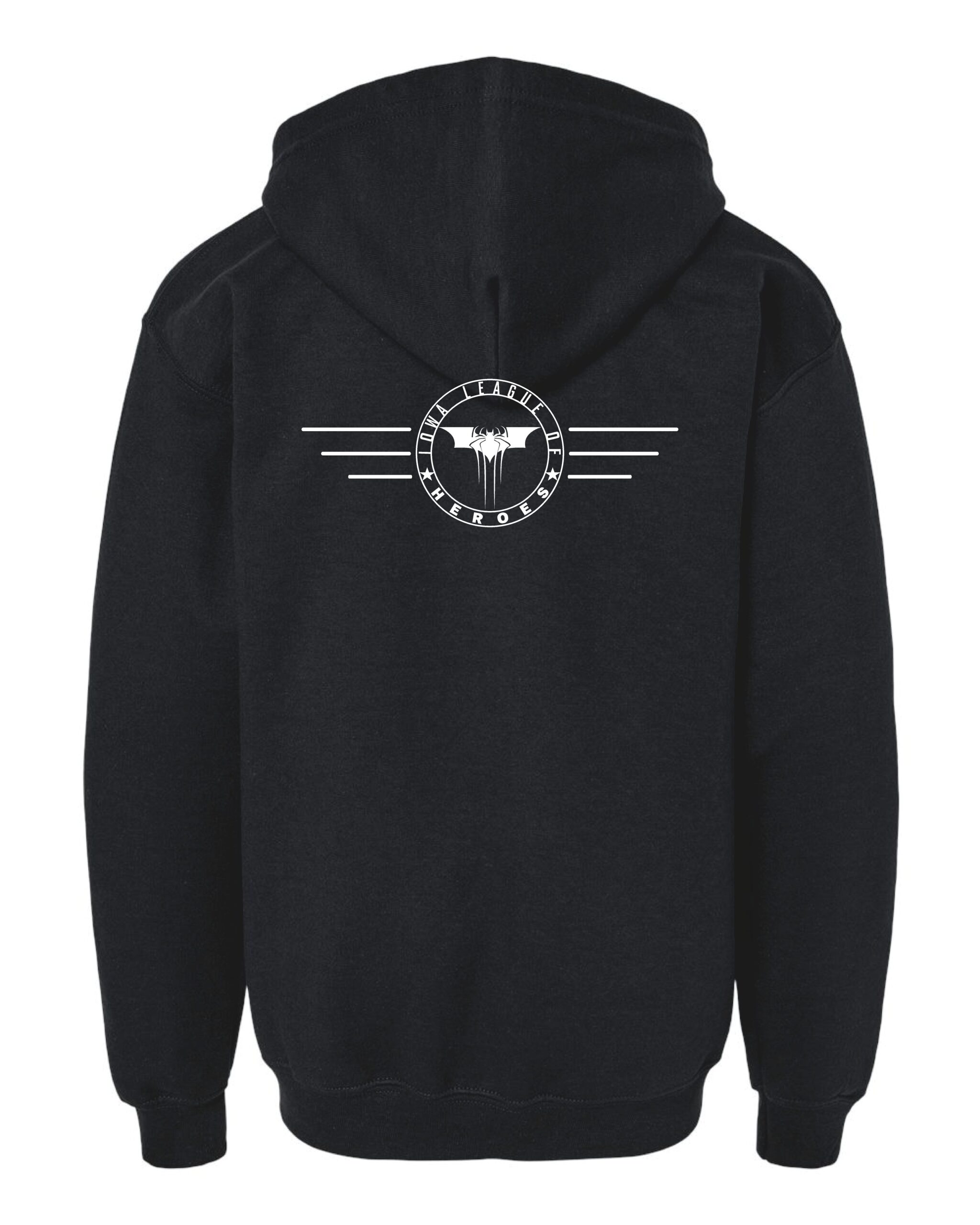 Iowa League of Heroes Youth Heavy Blend™ Full-Zip Hooded Sweatshirt (Copy) - Image 4