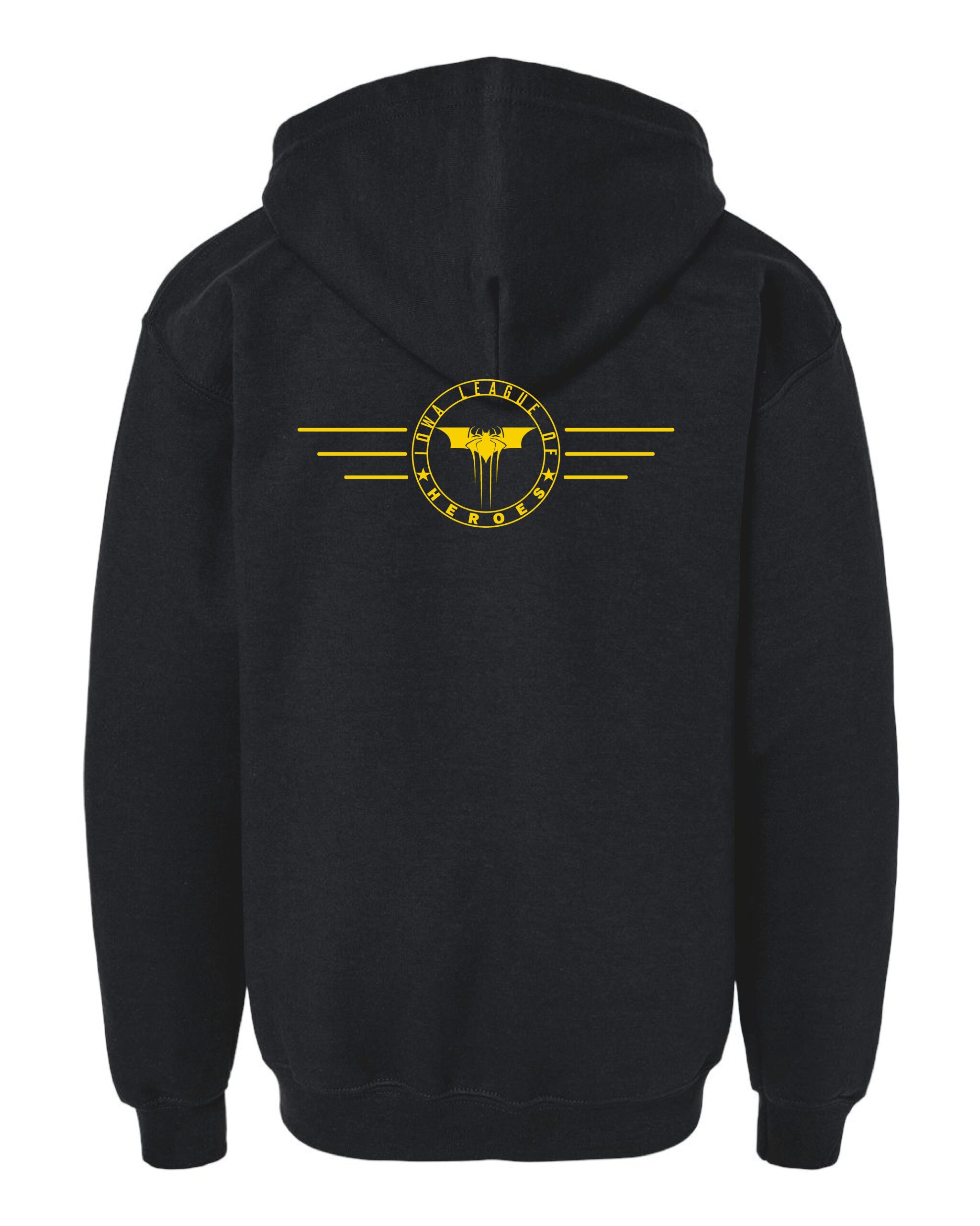Iowa League of Heroes Youth Heavy Blend™ Full-Zip Hooded Sweatshirt (Copy) - Image 2