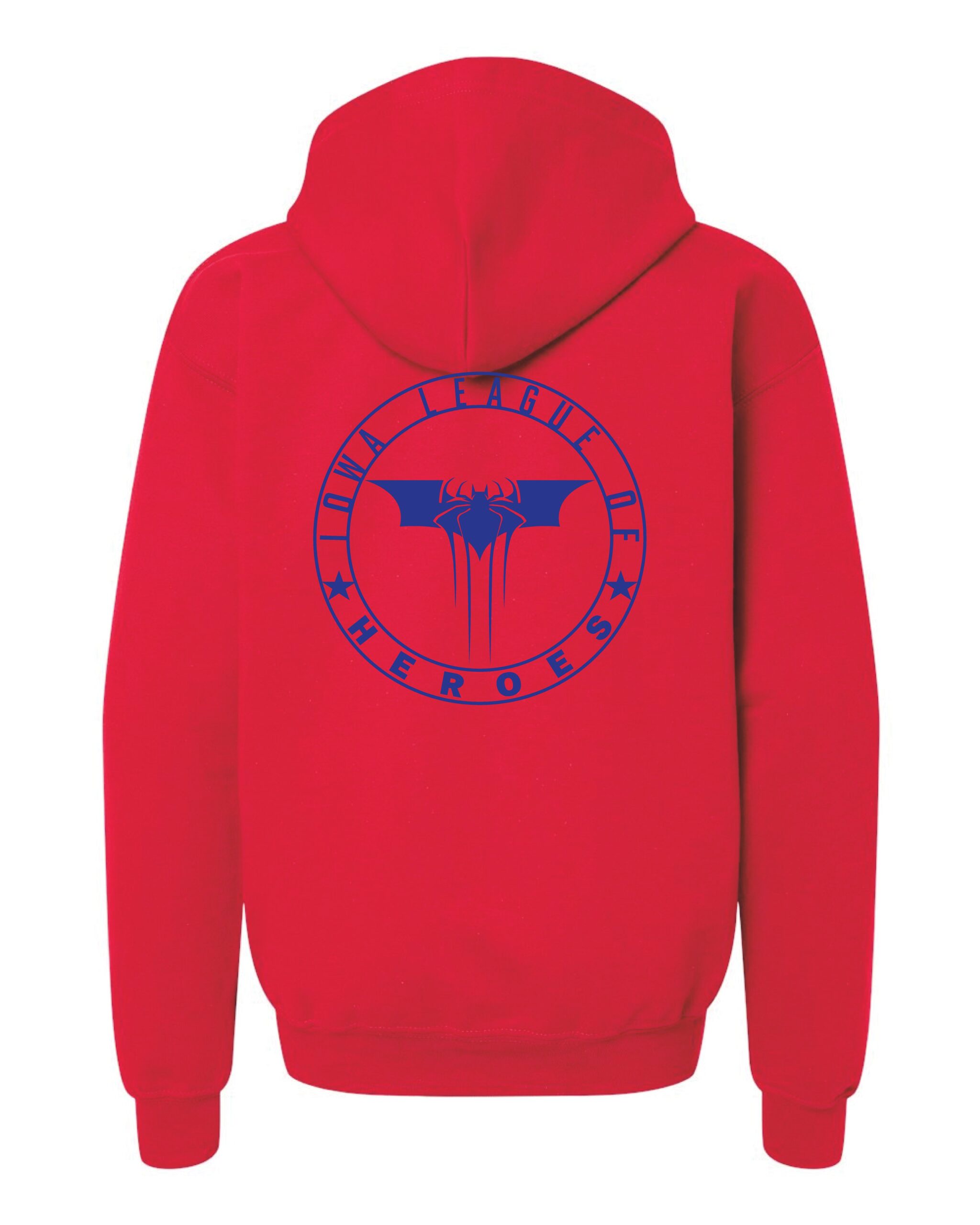 Iowa League of Heroes Youth Heavy Blend™ Full-Zip Hooded Sweatshirt - Image 6