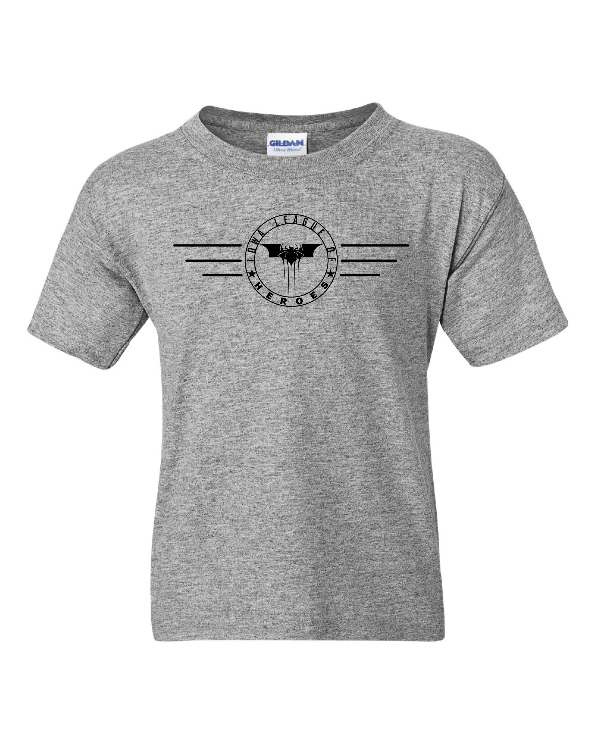 Iowa League of Heroes Youth Cotton T-Shirt - Image 3