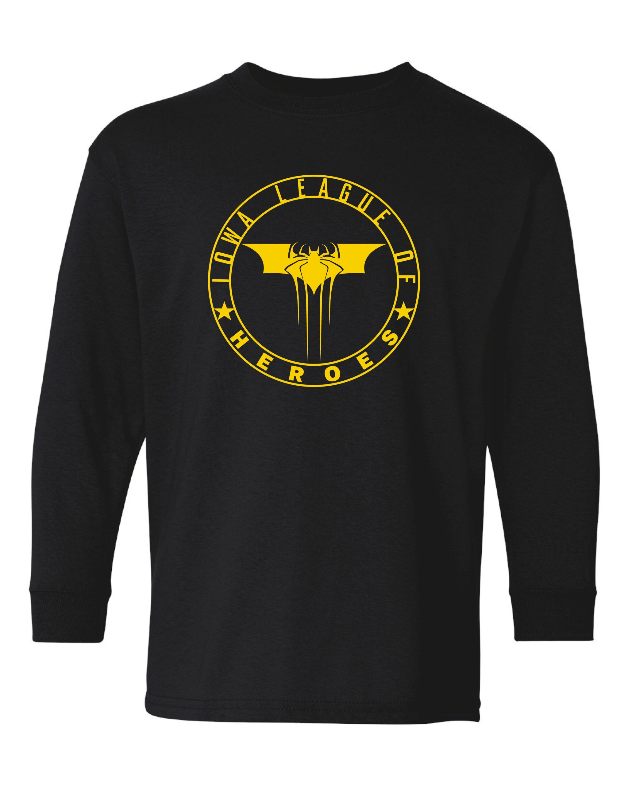 Iowa League of Heroes Youth Cotton Long Sleeve