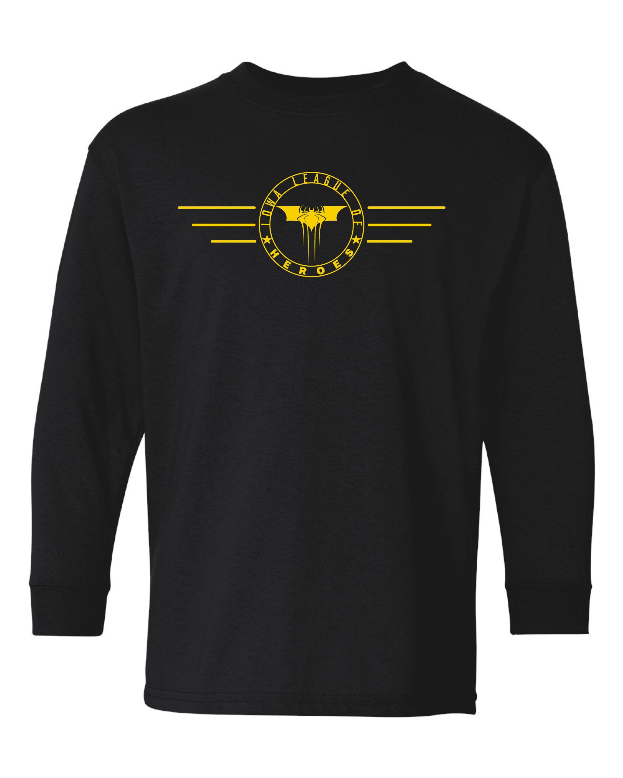Iowa League of Heroes Youth Cotton Long Sleeve