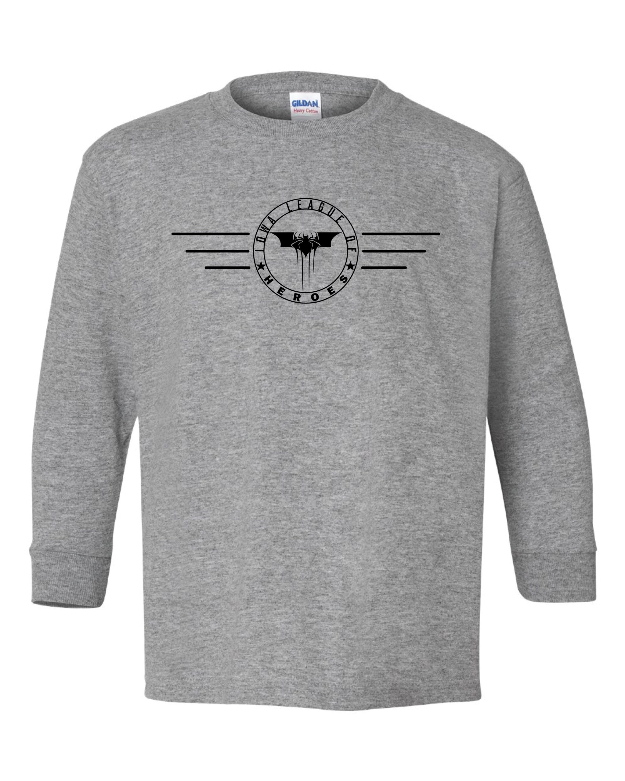 Iowa League of Heroes Youth Cotton Long Sleeve - Image 3