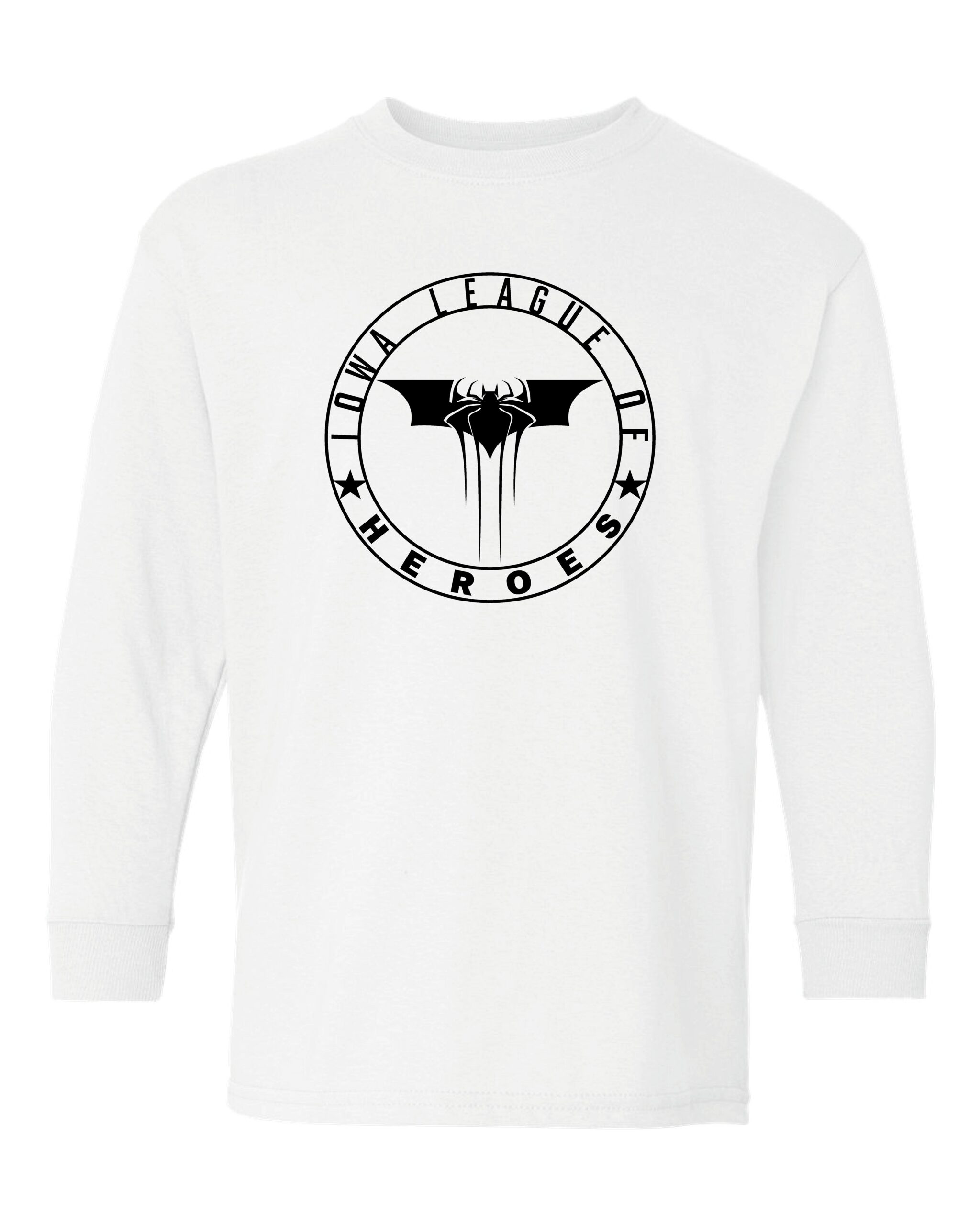 Iowa League of Heroes Youth Cotton Long Sleeve - Image 5