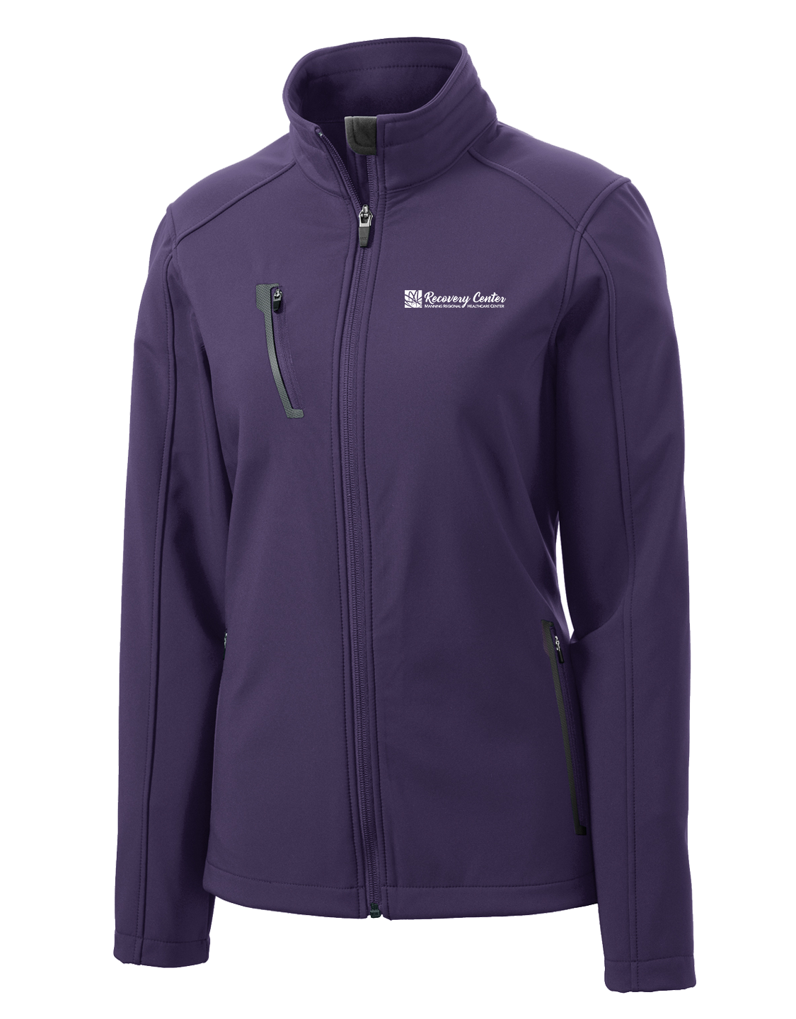Manning Regional Healthcare Embroidered Women's Soft Shell Jacket - Image 2